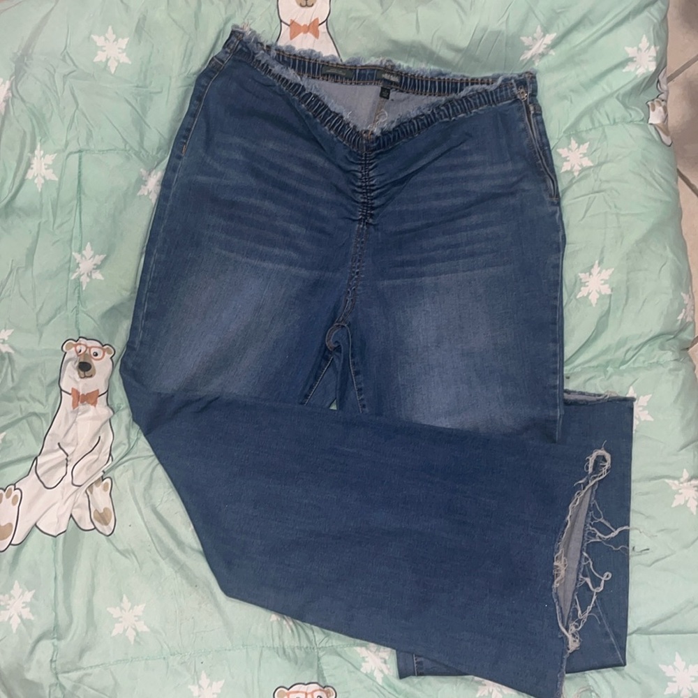Plus, size 17 stretch jeans